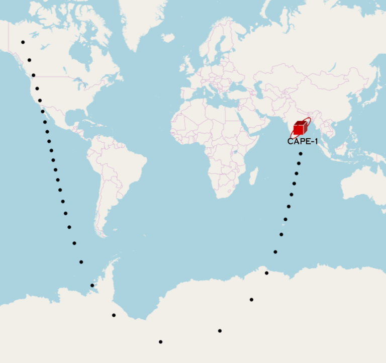 Satellite Tracker with Python + Kivy Framework